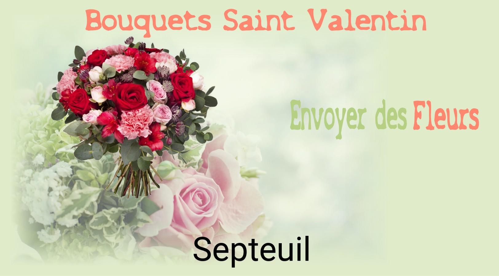 Roses de Saint-Valentin livrées à Septeuil