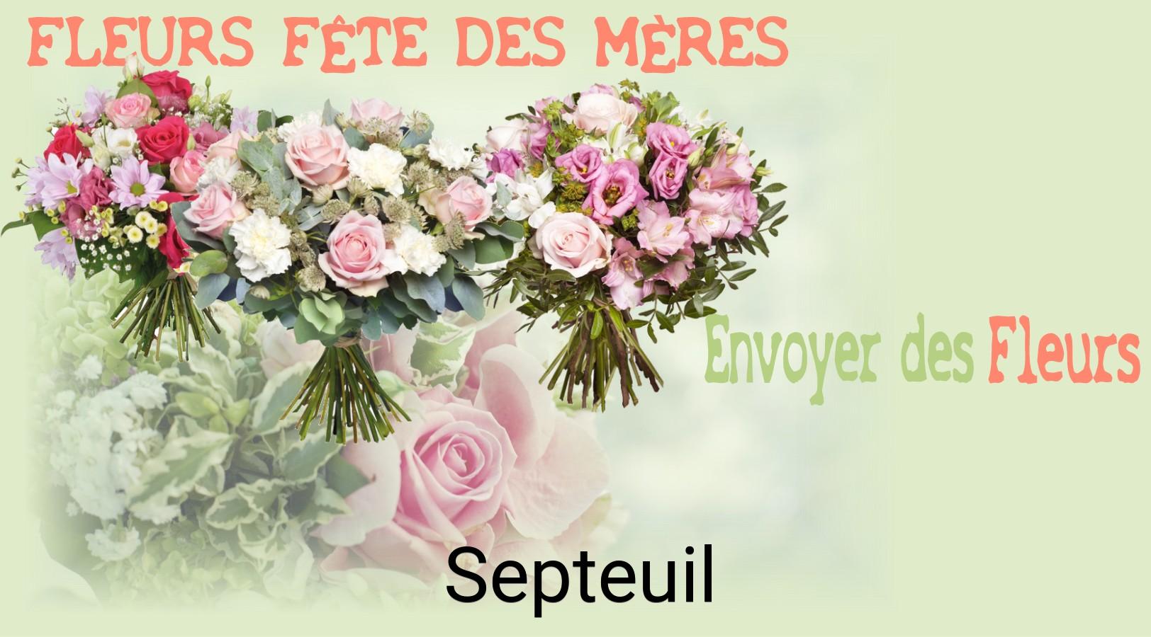 Bouquet de Fête des Mères livré à Septeuil